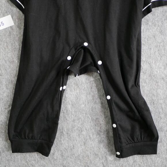 NWT Shein Size 18-24M Onesie Black 'Mama's Boy' Pumpkin' snap button closure - Picture 9 of 14